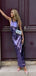 Gorgeous Purple Halter  Mermaid Popular Maxi Long Party Prom Dresses, FM596
