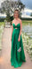 Sexy Emerald Green A-Line Strapless Sleeveless Maxi Long Party Prom Dresses,Evening Gowns,FM110