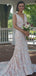 Elegant V-Neck Mermaid Long Prom Dress Ideas, Birthday Party Dresses , FM643