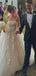 Sexy White Sweetheart Sleeveless A-Line Lace Long Wedding Dresses With Trailing,CPD195