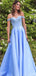 Gorgeous A-Line Sweetheart Off Shoulder Maxi Long Party Prom Dresses,Evening Gowns,FM140