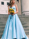 Elegant A-Line Sweetheart Spaghetti Straps Lace Up Maxi Long Party Prom Dresses,Evening Gowns,FM142