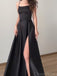 Soft Spaghetti Strap Mermaid Sleeveless Popular Maxi Long Party Prom Dresses, FM634