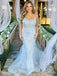 Gorgeous Mermaid Halter Sleeveless Applique Sequin Maxi Long Party Prom Gowns,Evening Dresses,FM22