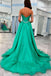 Gorgeous Off Shoulder Sweetheart Sleeveless Side Slit Rhinestone Maxi Long Party Prom Dresses, Evening Gowns, FM290