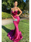 Sexy Mermaid Sweetheart Sleeveless Maxi Long Party Prom Dresses, Evening Gowns, FM298