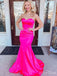 Charming Mermaid Sweetheart Sleeveless Lace Up Maxi Long Party Prom Dresses, Evening Gowns, FM301