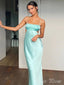 Sexy Mermaid Spaghetti Straps Backless Long Evening Gowns, Formal Evening Gowns, Birthday Party, FM395