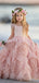 Lovely Pink Ball Gown Scoop Sleeveless Applique Cheap Flower Girl Dresses, Princess Dresses CPF92