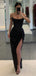 Sexy Sweetheart Mermaid Sleeveless Popular Maxi Long Party Prom Dresses, FM637