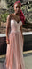 Sexy Pink&nbsp;A-Line Sweetheart Popular Maxi Long Evening Gowns, Formal, Birthday Party, FM490