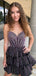 Sexy Sweetheart Sleeveless Glowing Popular Short Homecoming Prom Dress, CPH238