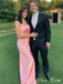 Gorgeous Pink Mermaid Strapless Popular Maxi Long Party Prom Dresses,Evening Dress Online, FM498