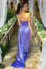 Elegant Lilac Mermaid Strapless Sleeveless Side Slit Maxi Long Party Prom Dresses,Evening Gowns,FM66