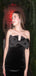 Sexy Black Strapless Tight Beautiful Sleeveless Popular Short Homecoming Prom Dress, CPH242