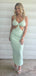 Sexy Mermaid Spaghetti Strap Popular Maxi Long Party Prom Dresses,Evening Dress Online, FM519