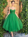 Elegant Green Spaghetti Strap A-line&nbsp;Popular Maxi Long Party Prom Dresses,Evening Dress Online, FM536