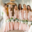 Sparkly Mermaid Strapless Sequin Cheap Long Wedding Party Bridesmaid Dresses Online, CP104