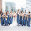 Mismatched Chiffon Popular Cheap Long Wedding Party Bridesmaid Dresses Online, CP116