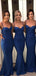 Sexy Mermaid Spaghetti Straps Sweetheart Sleeveless Cheap Popular Long Wedding Party Bridesmaid Dresses Online, CP305