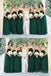 Simple Emerald Green Sweetheart Sleeveless Cheap Popular Long Wedding Party Bridesmaid Dresses Online, CP328