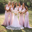 Elegant Mermaid Sweetheart Sleeveless Cheap Popular Long Wedding Party Bridesmaid Dresses Online, CP339