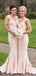 Popular Elegant Mermaid Cheap Long Bridesmaid Dresses Online,CP08