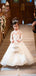 Cute Ivory Jewel Full Sleeve With Train Lace Long Cheap Flower Girl Dresses, CPF11