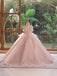 Elegant Ball Gown Sweetheart Sleeveless Ruffle Long Cheap Flower Girl Dresses, CPF34