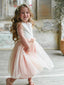 Cute Round Neck Straps Cheap Flower Girl Dresses, Princess Dresses CPF49