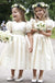 Cute Jewel Cap Shoulder Cheap Flower Girl Dresses, Princess Dresses CPF56