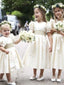 Cute Jewel Cap Shoulder Cheap Flower Girl Dresses, Princess Dresses CPF56