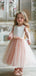 Lovely Round The Neck Straps Cheap Flower Girl Dresses, Princess Dresses CPF62