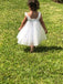 Lovely Straps Square Sleeveless Cheap Flower Girl Dresses, Princess Dresses CPF73