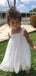 Lovely Straps Square Sleeveless Cheap Flower Girl Dresses, Princess Dresses CPF73