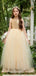 Elegant Round The Neck Sleeveless Sequin Cheap Flower Girl Dresses, Princess Dresses CPF80