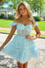 Elegant Sweetheart Off Shoulder Beads Popular Short Homecoming Prom Dress, CPH19