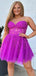 Elegant Sweetheart Sleeveless Applique Popular Short Homecoming Prom Dress, CPH40