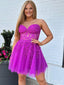 Elegant Sweetheart Sleeveless Applique Popular Short Homecoming Prom Dress, CPH40