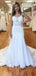 Elegant Sweetheart Spaghetti Straps Sleeveless With Train Lace Popular Long Bridal Dress, Wedding Dresses, CPD123