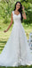 Gorgeous Lace Straps Sweetheart Applique Lace Up Popular Bridal Dress, Wedding Dresses, CPD031